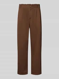 Carhartt Work In Progress Regular fit bandplooibroek met steekzakken model 'MARV'