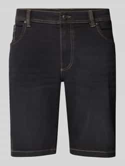 Bugatti Modern fit korte jeans in 5-pocketmodel