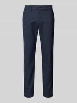 Selected Homme Slim fit chino met ceintuurlussen model 'MILES'