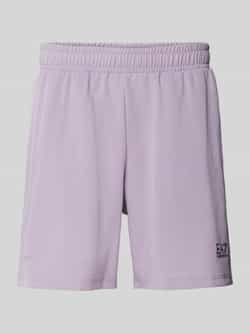 EA7 Emporio Armani Sweatshorts met elastische band