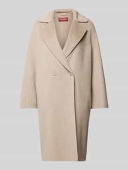 Max Mara Studio Lange jas met knoopsluiting model 'GOYA'