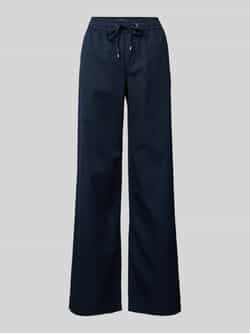 Christian Berg Woman Wide leg marlenebroek met elastische band