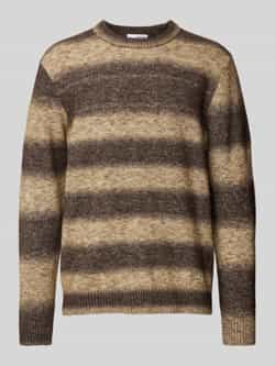 Selected Homme Gebreide pullover met ribboorden model 'RAI'