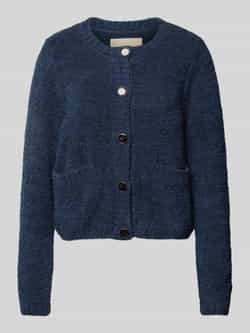 MOS MOSH Cardigan met steekzakken model 'TODA'