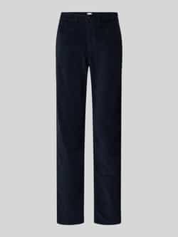BRAX Slim fit corduroy broek in 5-pocketmodel model 'Carola'