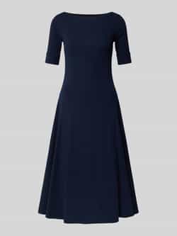 Lauren Ralph Lauren Midi-jurk met ronde hals model 'MUNZIE'