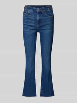 Liu Jo White Flared jeans met 5-pocketmodel model 'PRINCESS'