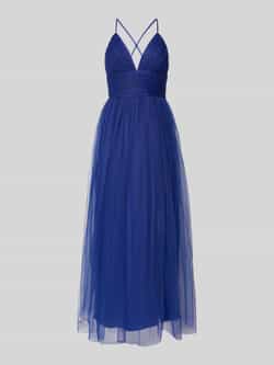Lace & Beads Avondjurk met diepe V-hals