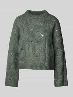 Vero Moda Relaxed fit gebreide pullover met wol model 'LINA'