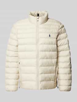 Polo Ralph Lauren Gewatteerd jack met logostitching model 'TERRA'