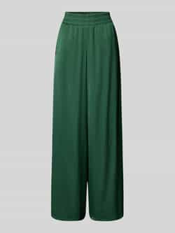 Drykorn Broek met wijde pijpen en elastische band model 'CEILING'