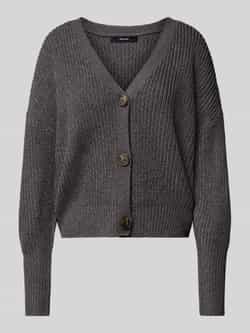 Vero Moda Loose fit gebreid jack met sierknopen model 'LEA'