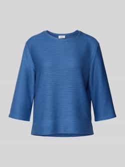 S.Oliver RED LABEL Relaxed fit sweatshirt met structuurmotief