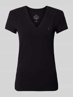Armani Exchange T-shirt met V-hals