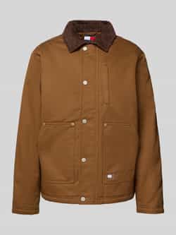 Tommy Jeans Regular fit blouson van puur katoen