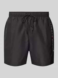 TOMMY HILFIGER UNDERWEAR Tommy Hilfiger Heren Zwembroeken Medium Drawstring Zwart
