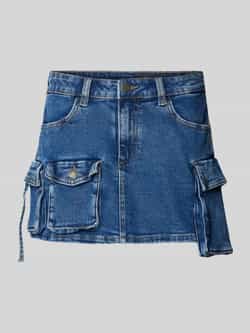 Noisy May Jeansrok met opgestikte steekzakken model 'JANEL'