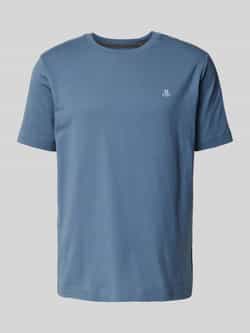 Marc O'Polo Regular fit T-shirt van puur katoen met logoprint