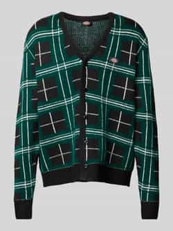 Dickies Vintage V-hals Vest Zwart Groen Multicolor Heren