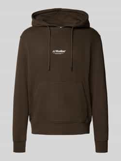 jack & jones Hoodie met labelprint model 'SOHO'