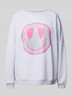 Miss goodlife Sweatshirt met ribboorden
