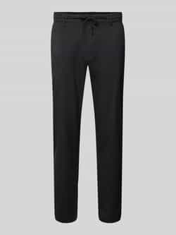 MCNEAL Tapered fit chino met tunnelkoord