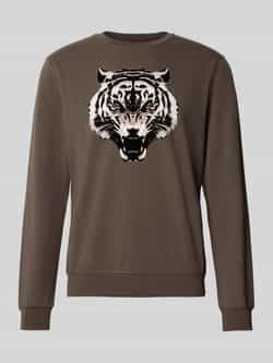 Antony Morato Regular fit sweatshirt met dierenprint