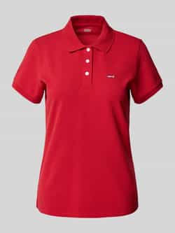 Levi's 300 Poloshirt met labelstitching