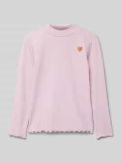 S.Oliver RED LABEL Shirt met lange mouwen en labeldetail