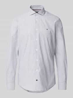 Tommy Hilfiger Tailored Slim fit zakelijk overhemd van katoenmix