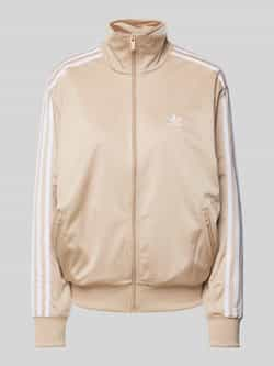 Adidas Originals Klassieke Losse Firebird Rits Sweater Beige Dames