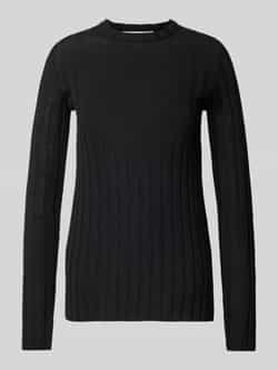 Ivy Oak Gebreide pullover van scheerwol met structuurmotief model 'KACY'