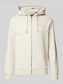 Superdry Sweatjack met labelstitching