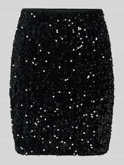 Vero Moda Licht uitlopende minirok met pailletten model 'BELLA'