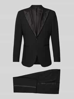 Selected Homme Slim fit pak met reverskraag model 'Liam'