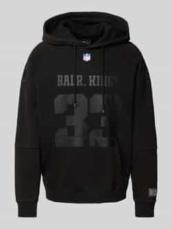 Balr. Hoodie met logo- en labelprint model 'NFL x '
