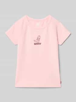 Levi s Kids T-shirt met labelstitching