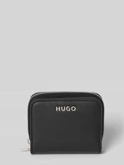 HUGO Pasjeshouder met labeldetail model 'Chris'