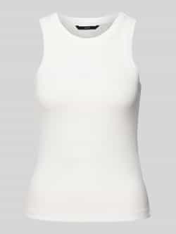 Vero Moda Slim fit tanktop van katoenmix model 'SMILE CAISA'