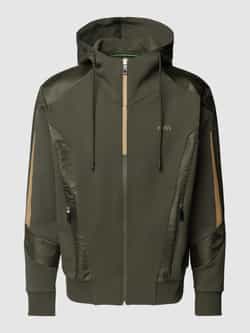 BOSS Green Sweatjack met capuchon model 'Saggon'