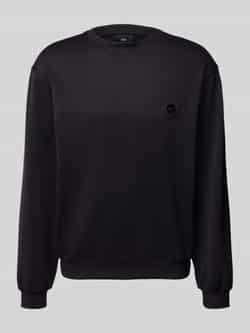 Balr. Sweatshirt met ronde hals en labeldetail