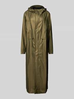 Rains Lange jas met capuchon model 'Bold'