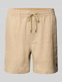 Polo Ralph Lauren Prepsters Flat Front Sportshorts in beige formaten: XL