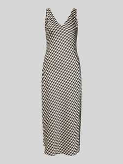 Someday Midi-jurk met V-hals model 'Qova'