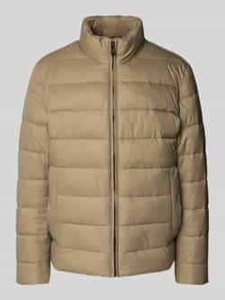 Boss Regular fit gewatteerd jack met labelprint model 'CIKO'