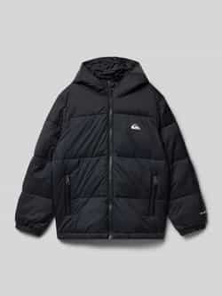 Quiksilver Regular fit gewatteerd jack met logo-applicatie model 'Cold Days'