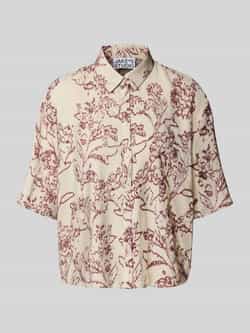 JAKE*S STUDIO WOMAN Blouse van viscosemix met 1 2-mouwen