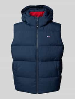 TOMMY JEANS Gewatteerde jas TJM CORD MIX ALASKA PUFFER met cord-inzetten op borst en schouders