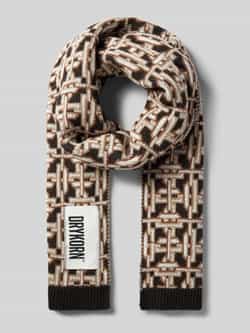 drykorn Sjaal met labelpatch model 'Cronica'