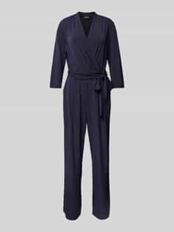 s.Oliver BLACK LABEL Regular fit jumpsuit met 3 4-mouwen